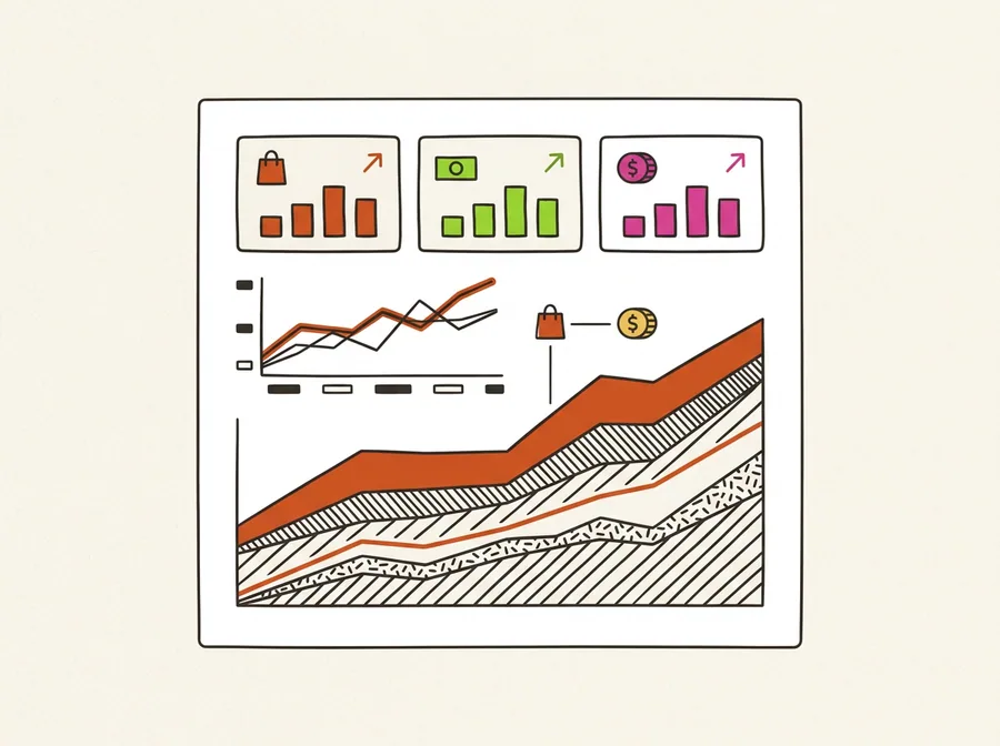 Reporting view of Facebook ad management tools joining spend with revenue and attribution